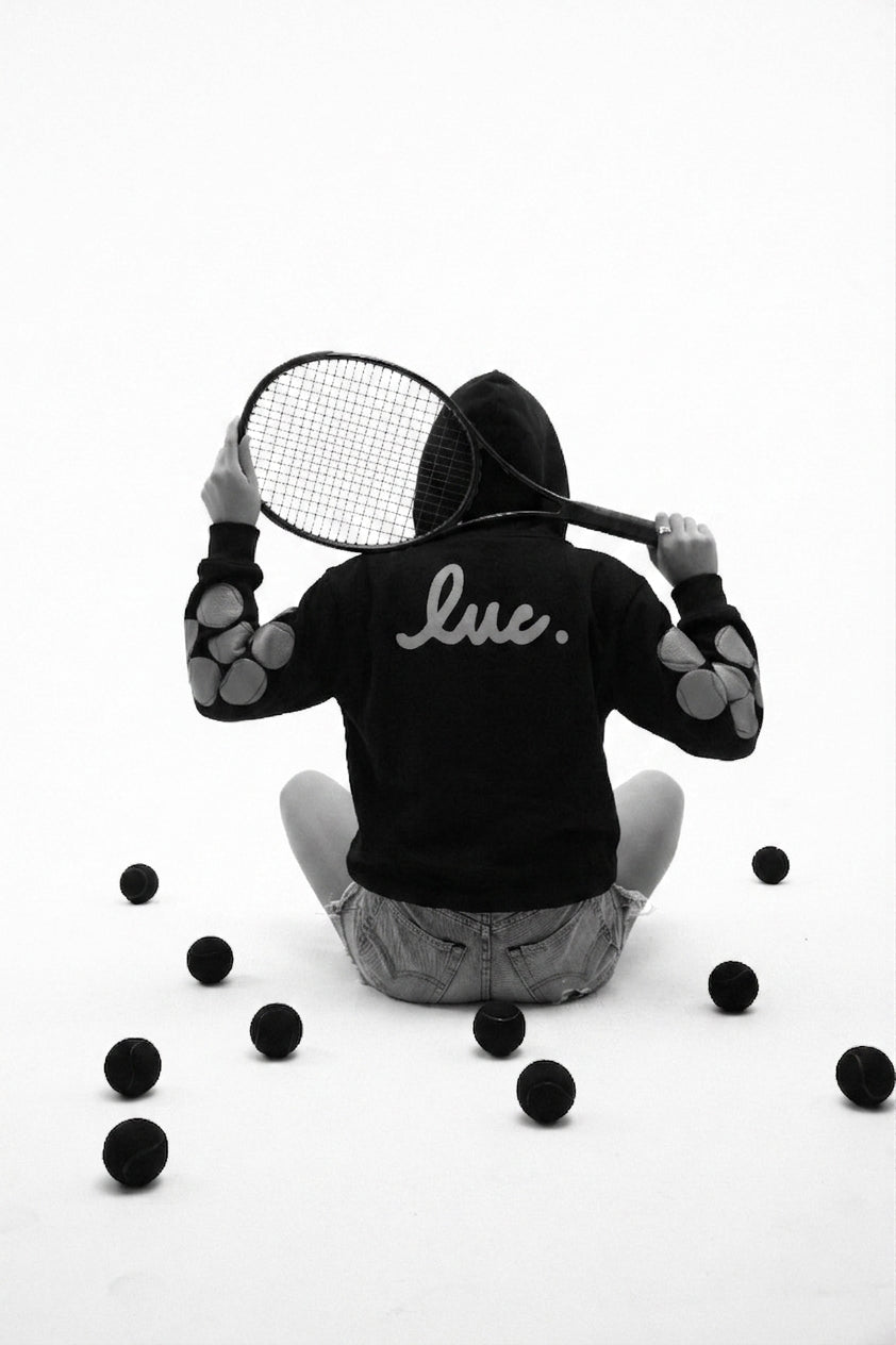 Black on Black Hoodie
