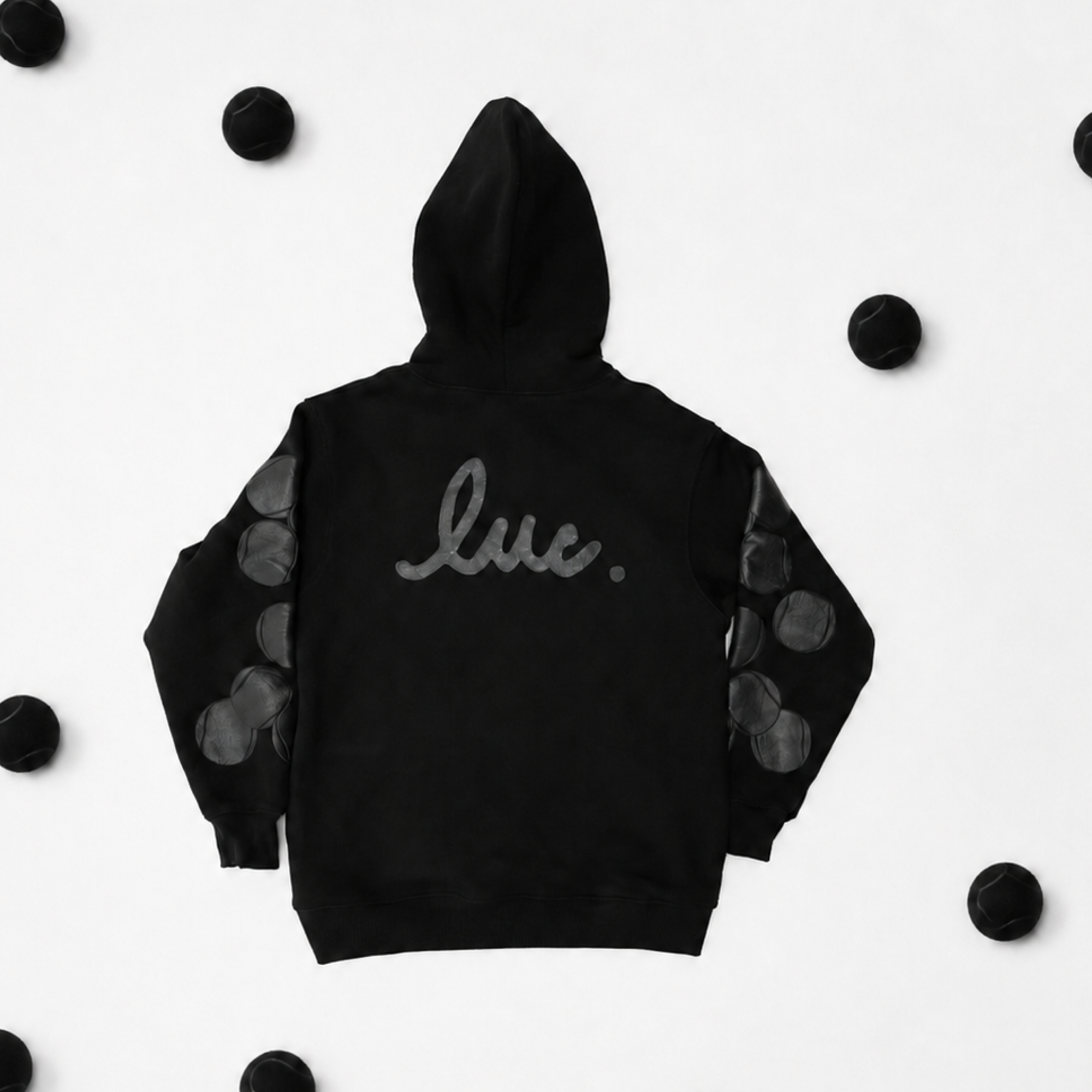 Black on Black Hoodie