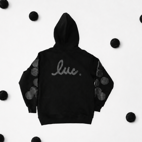 Black on Black Hoodie